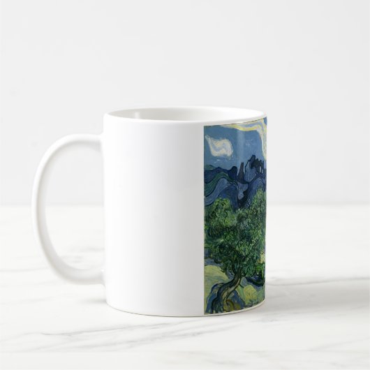 Olive Trees by Van Gogh Kaffeetasse (Links)