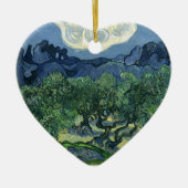 Olive Trees by Van Gogh Keramik Ornament (Vorne)
