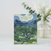 Olive Trees by Van Gogh Postkarte (Stehend Vorderseite)