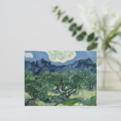 Olive Trees by Van Gogh Postkarte (Stehend Vorderseite)