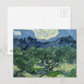 Olive Trees by Van Gogh Postkarte (Vorne/Hinten)