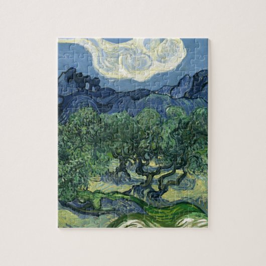 Olive Trees by Van Gogh Puzzle (Vertikal)