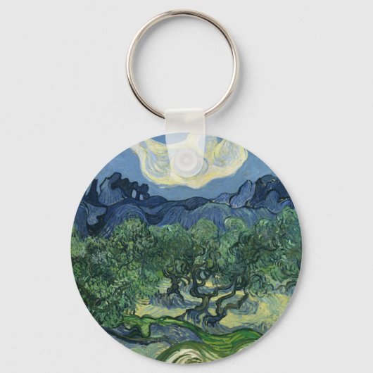 Olive Trees by Van Gogh Schlüsselanhänger (Vorderseite)