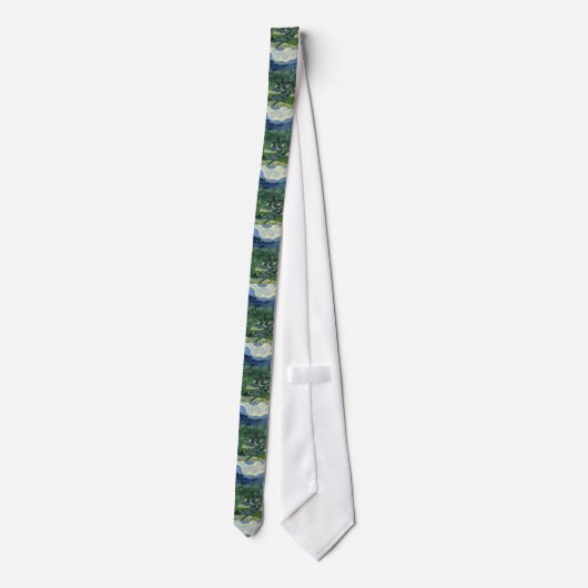 Olive Trees von Van Gogh Neck Tie Krawatte (Rückseite)