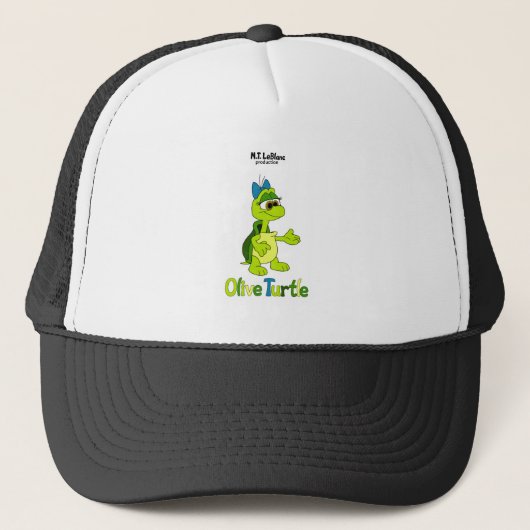 Olive Turtle  Truckerkappe (Vorderseite)