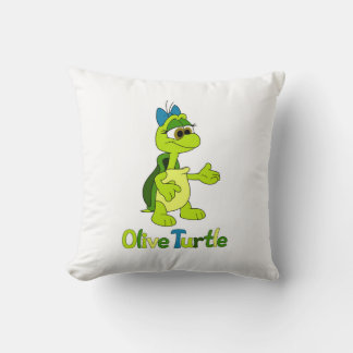Olive-Turtle-Wurfkissen Kissen