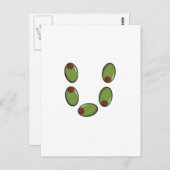 Olive u postkarte (Vorne/Hinten)