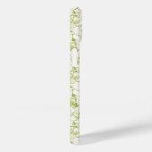 olive-white abstract fashionable modern pattern Case-Mate iPhone hülle (Rückseite / Rechts)