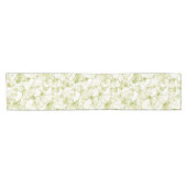 olive-white abstract fashionable modern pattern    kurzer tischläufer (Horizontal)