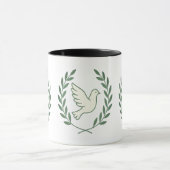Olive Wreath - Tasse der Friedenszeichen (Zentrum)