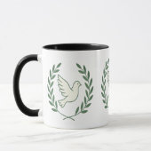 Olive Wreath - Tasse der Friedenszeichen (Links)