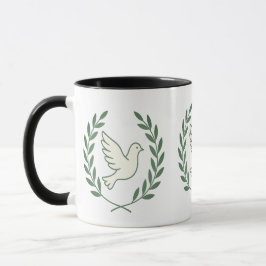 Olive Wreath - Tasse der Friedenszeichen