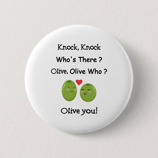 Olive You Button (Vorderseite)