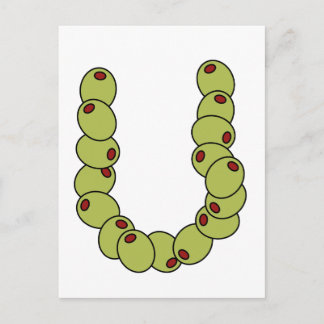 Olive You "I Liebe You" Postkarte