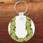 Olive You "I Liebe You" Schlüsselanhänger (Vorderseite)