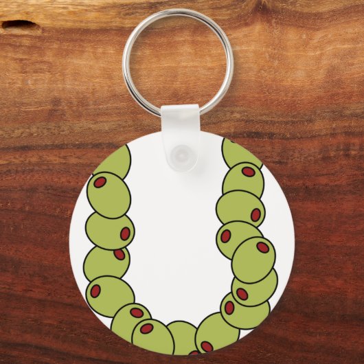 Olive You "I Liebe You" Schlüsselanhänger (Vorderseite)