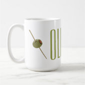 Olive You (I Love You) Kaffeetasse (Links)