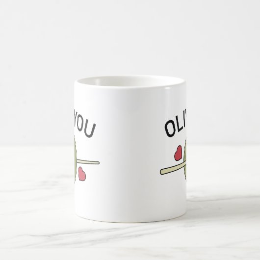 Olive You Kaffeetasse (Mittel)