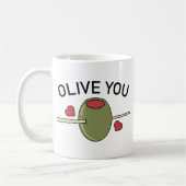 Olive You Kaffeetasse (Links)