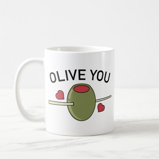 Olive You Kaffeetasse (Links)