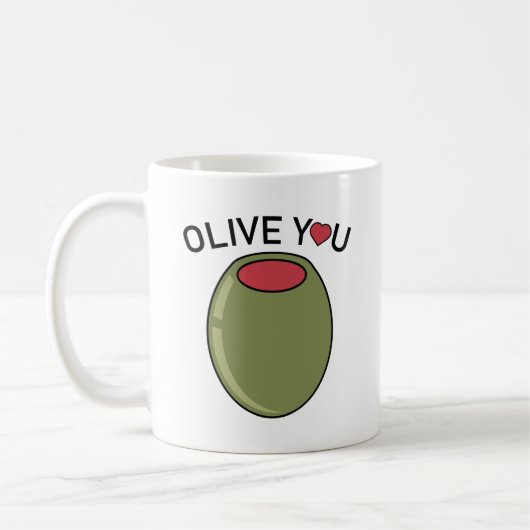 Olive You Kaffeetasse (Links)