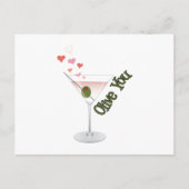 Olive You Postkarte (Vorderseite)