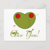 Olive You! Postkarte (Vorderseite)