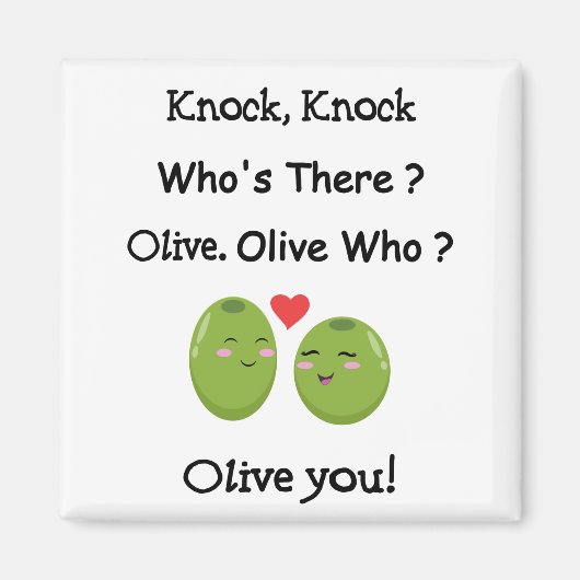 Olive You Pub Magnet (Vorne)