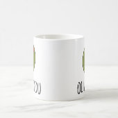 Olive You, Pun, Funny I Liebe Sie Kaffeetasse (Mittel)