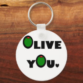 Olive you schlüsselanhänger (Vorderseite)