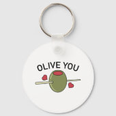 Olive You Schlüsselanhänger (Vorderseite)