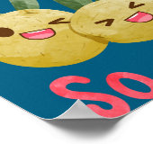 Olive You So Much Funny Food Pun Baby  Poster (Ecke)