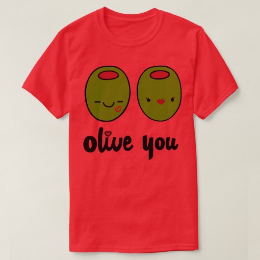 Olive You T-Shirt (Design vorne)