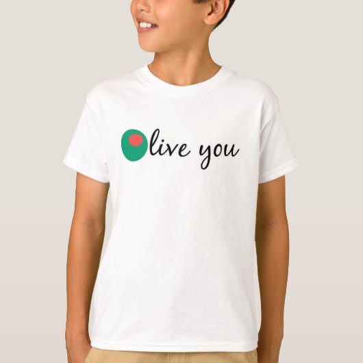 Olive You T-Shirt (Vorderseite)