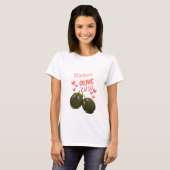 Olive You Two Olive Hearts T-Shirt (Vorne ganz)