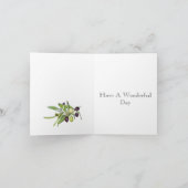 Olive zum 59. Hochzeitstag Karte (Innenseite)