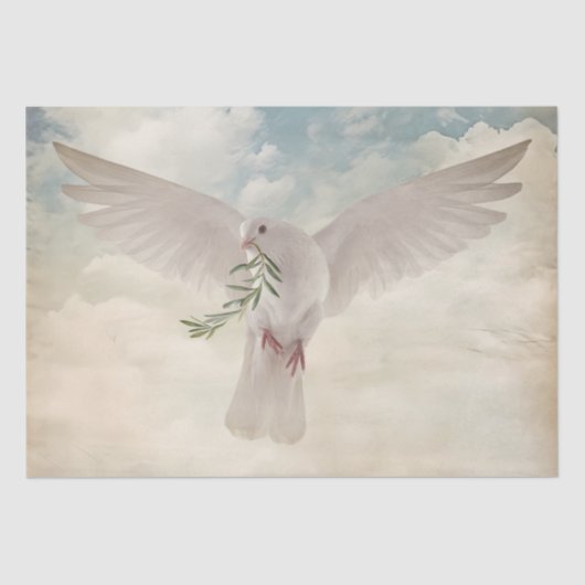 Olive-Zweigstelle Seidenpapier (Vorderseite)