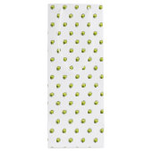 Olivegrün Geschenktüte Für Weinflaschen (Rückseite)