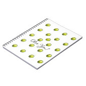 Olivegrün Notizblock (Linke Seite)