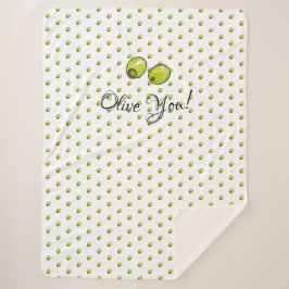 Olivegrün Sherpadecke