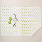 Olivegrün Sherpadecke (Vorderseite (Horizontal))