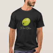 Olivegrün T-Shirt (Vorderseite)