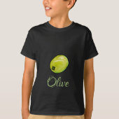 Olivegrün T-Shirt (Vorderseite)