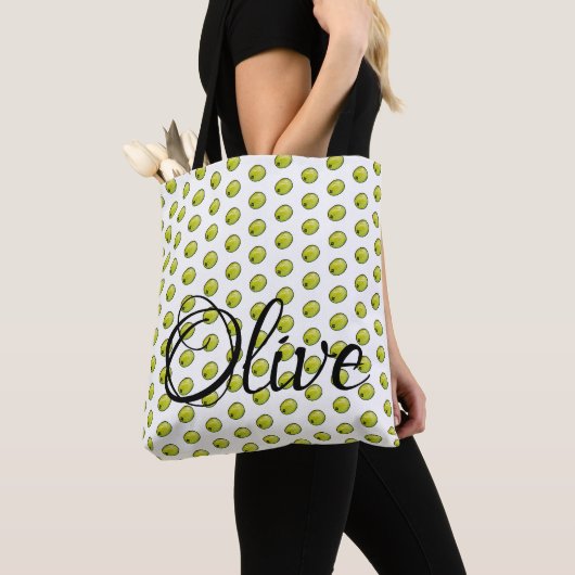 Olivegrün Tasche (Von Nahem)
