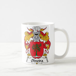 Oliveira Familienwappen Kaffeetasse