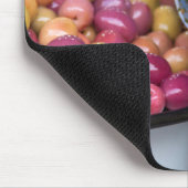 Oliven auf dem Markt Mousepad (Ecke)