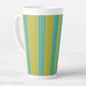 Oliven Aura Blau Milchtasse (Linke Ecke)