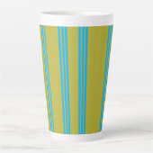 Oliven Aura Blau Milchtasse (Vorderseite)