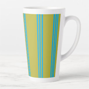 Oliven Aura Blau Milchtasse