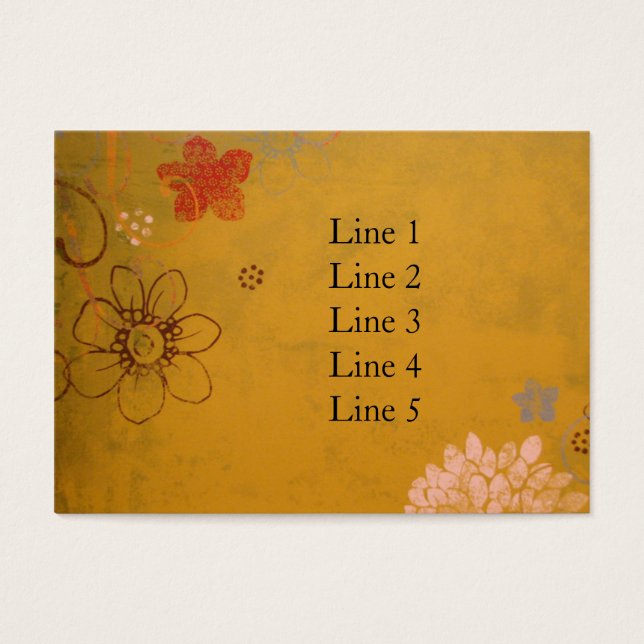 Oliven-Blume (Vorderseite)